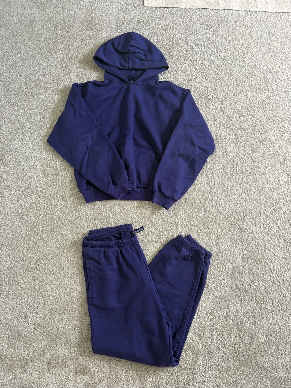 Skims Purple Sweat Set